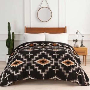 Pendleton Sherpa Fleece Blanket Queen Size NEW